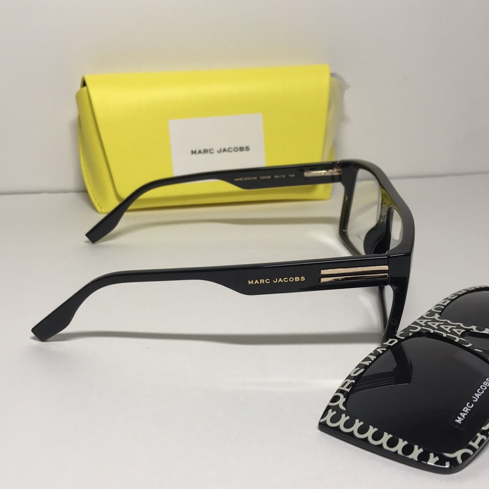 Marc Jacobs Black and White Sunglasses MARC 672/CS - Picture 9 of 15